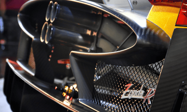 Escapamento do Pagani Zonda R