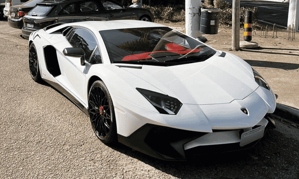 Lamborghini Aventador SV Bianco Isis