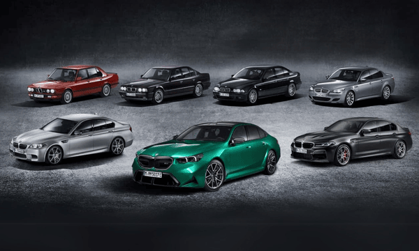 Todas as Gerações do BMW M5