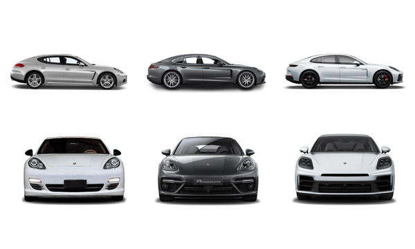 Todas as Gerações do Porsche Panamera