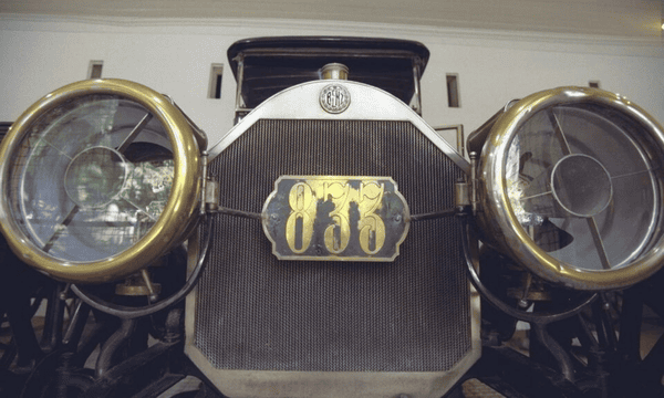 Placa Automotiva de 1901 a 1915