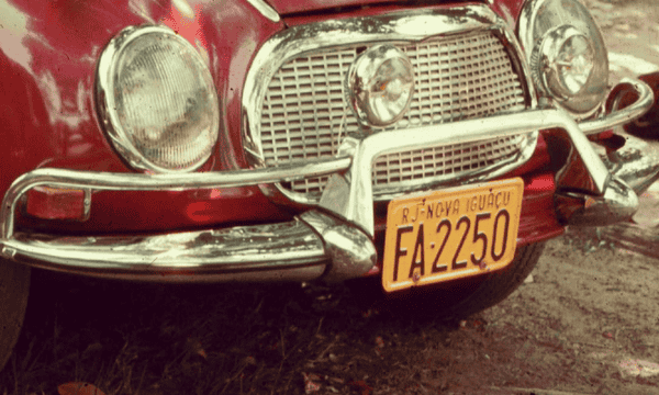 Placa Automotiva de 1971 a 1990
