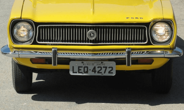 Placa Automotiva de 1990 a 2018