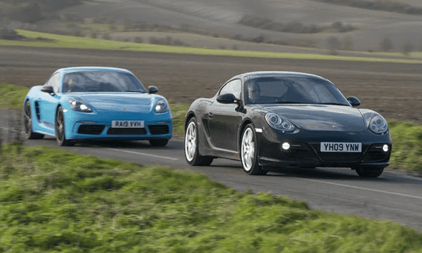 Todas as Gerações do Porsche Cayman