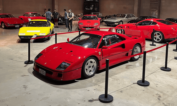 Única Ferrari F40 do Brasil em Ribeirão Preto, no acervo FBF Collezione