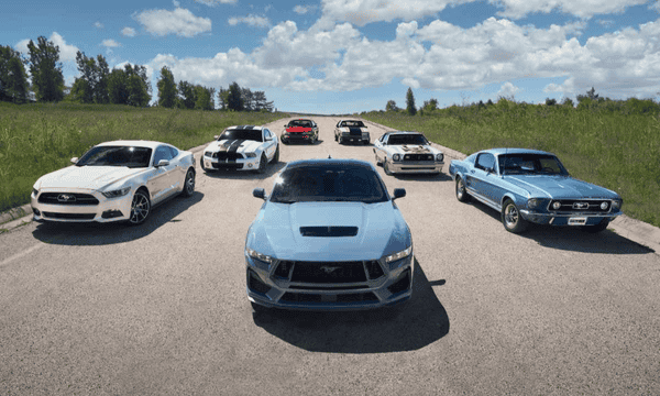 Conheça a História e Todas as Gerações do Ford Mustang