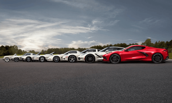 Todas as gerações do Chevrolet Corvette